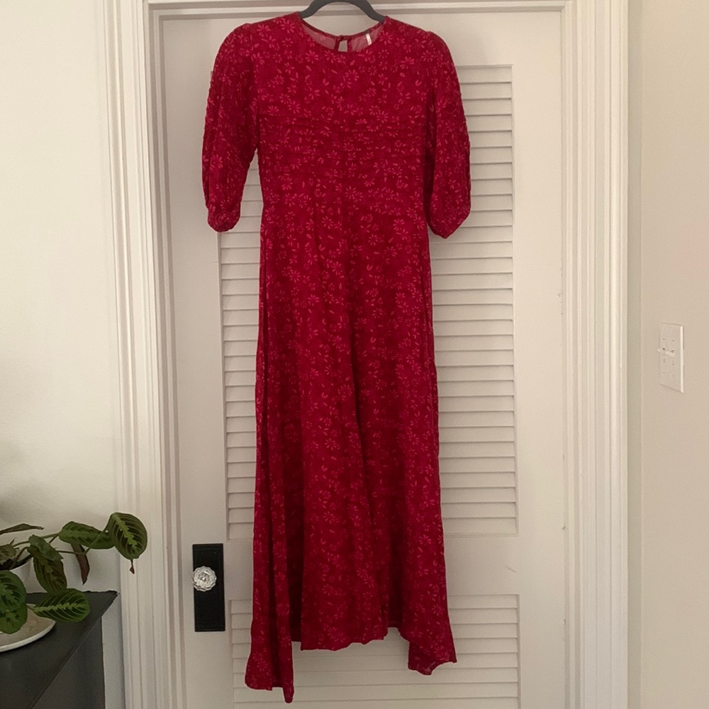 Free People Floral Maxi Dress